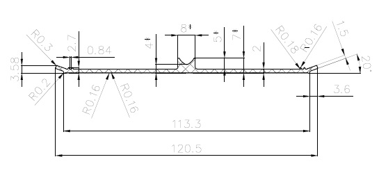 14620350KG - EPDM Gummi-Profile - Abdeckung und T-Profile